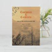衣装とカクテル 黄昏のダークウッズ ハロウィン 招待状 (スタンド正面)