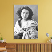 衣装のサラ・ベルナール， c.1860 キャンバスプリント (インサイチュ (リビング))