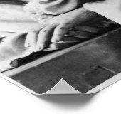 衣装のサラ・ベルナール， c.1860 ポスター (角)