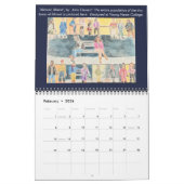 衣装のレンダリングのカレンダー カレンダー (2月 2026)