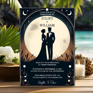 衣装の男性の大人のタキシードはっきりしたブラックタイ結婚ズ 招待状