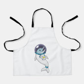 衣装を着たイルカ エプロン (正面)