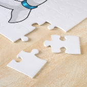 衣装を着たイルカ ジグソーパズル (側面)