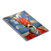 衣装を着たモネ日本の女 ノートブック (右側)