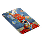 衣装を着たモネ日本の女 マグネット (右側)