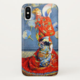 衣装を着たモネ日本の女 iPhone X ケース