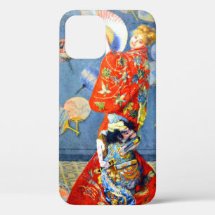 衣装を着たモネ日本の女 iPhone 12ケース