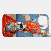 衣装を着たモネ日本の女 Case-Mate iPhoneケース (裏面 (横))