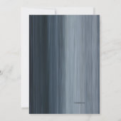 衣装を着た子供たちハロウィーン誕生日パーティー 招待状 (裏面)