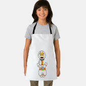 衣装を着た宇宙飛行士としてのキリン エプロン (インサイチュ)