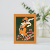 . .衣装を着た悪魔の競売女性 ポストカード (スタンド正面)