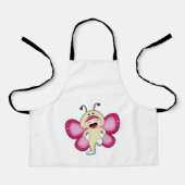 衣装を着た蝶 エプロン (正面)