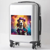 衣装を着鮮やかたビーグル シール (スーツケース)
