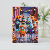 衣装カラフル付きハロウィーンパレード カード (スタンド正面)