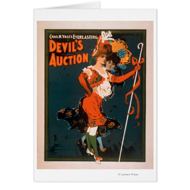 衣装シアターの悪魔の競売女性3 (正面)