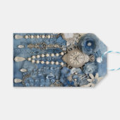 衣装ジュエリーオン笛デニム ギフトタグ (正面(横))