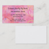 衣装ジュエリーメーカーの名刺 名刺 (正面/裏面)