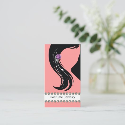 衣装ジュエリー名刺 名刺 (スタンド正面)