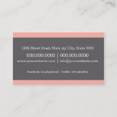 衣装スタイリスト 名刺 (裏面)