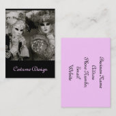 衣装デザイナーの名刺 名刺 (正面/裏面)