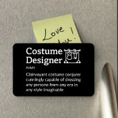 衣装デザイナー定義フィルムクルー4" x 6"フレックス マグネット