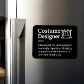 衣装デザイナー定義 – フィルム3" x 4"フレックス マグネット