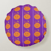 衣装デザインかぼちゃまん ラウンドクッション (裏面)