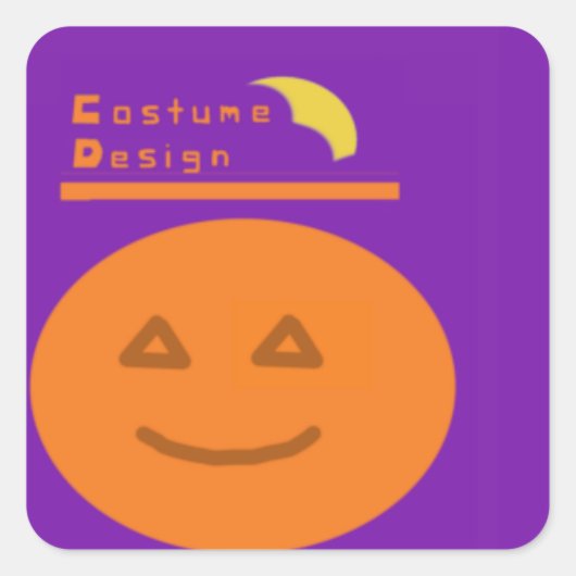 衣装デザインシール スクエアシール (正面)