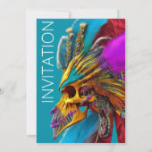 衣装パーティの招待状 招待状 (裏面)