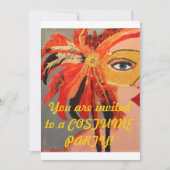 衣装パーティの招待状 招待状 (正面)