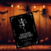 衣装パーティーハロウィーンのモダン子供 招待状