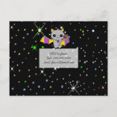 衣装パーティー | ハローウィンパーティ招待状 ポストカード (裏面)