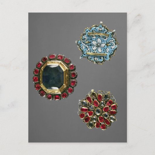 衣装ブローチの選定 ポストカード (正面)