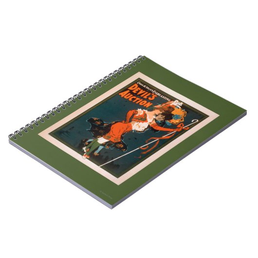 衣装劇場で悪魔のオークション女性2 ノートブック (左側)