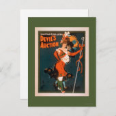 衣装劇場で悪魔のオークション女性2 ポストカード (正面/裏面)