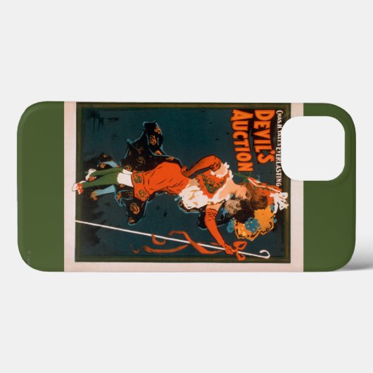 衣装劇場で悪魔のオークション女性2 Case-Mate iPhoneケース (裏面 (横))