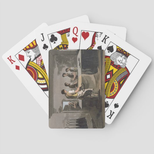 衣装職人 – 「ヨークシャーの装束」製版 トランプ (裏面)