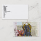 「衣裳からの英国下院のスピーカー、の 名刺 (正面/裏面)