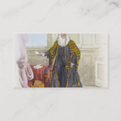 「衣裳からの英国下院のスピーカー、の 名刺 (裏面)