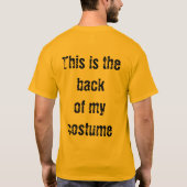 衣裳のティー Tシャツ (裏面)