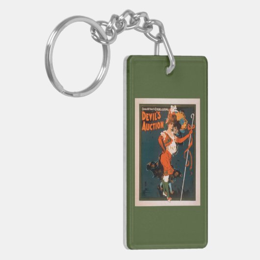 衣裳の劇場2の悪魔のオークションの女性 キーホルダー (正面左)