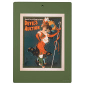 衣裳の劇場2の悪魔のオークションの女性 クリップボード (裏面)