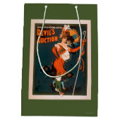 衣裳の劇場2の悪魔のオークションの女性 ミディアムペーパーバッグ (裏面)