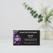 衣裳の賃借りのデザインの凝った服は個人化なります 名刺 (スタンド正面)