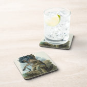 衣裳のMandanの種族の祈祷師の コースター (右側)