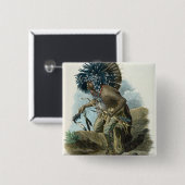 衣裳のMandanの種族の祈祷師の 缶バッジ (正面&裏面)