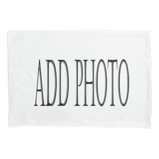 衣裳はあなた自身の写真の枕カバーを加えます 枕カバー (正面)