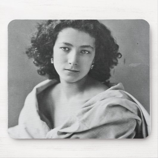 衣裳、c.1860のサラ・ベルナール マウスパッド (正面)