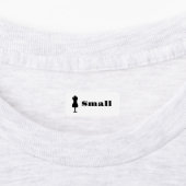 衣類のサイズ ラベル (貼付)