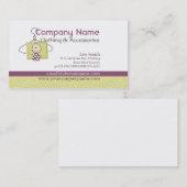 衣類の名刺をからかいます 名刺 (正面/裏面)